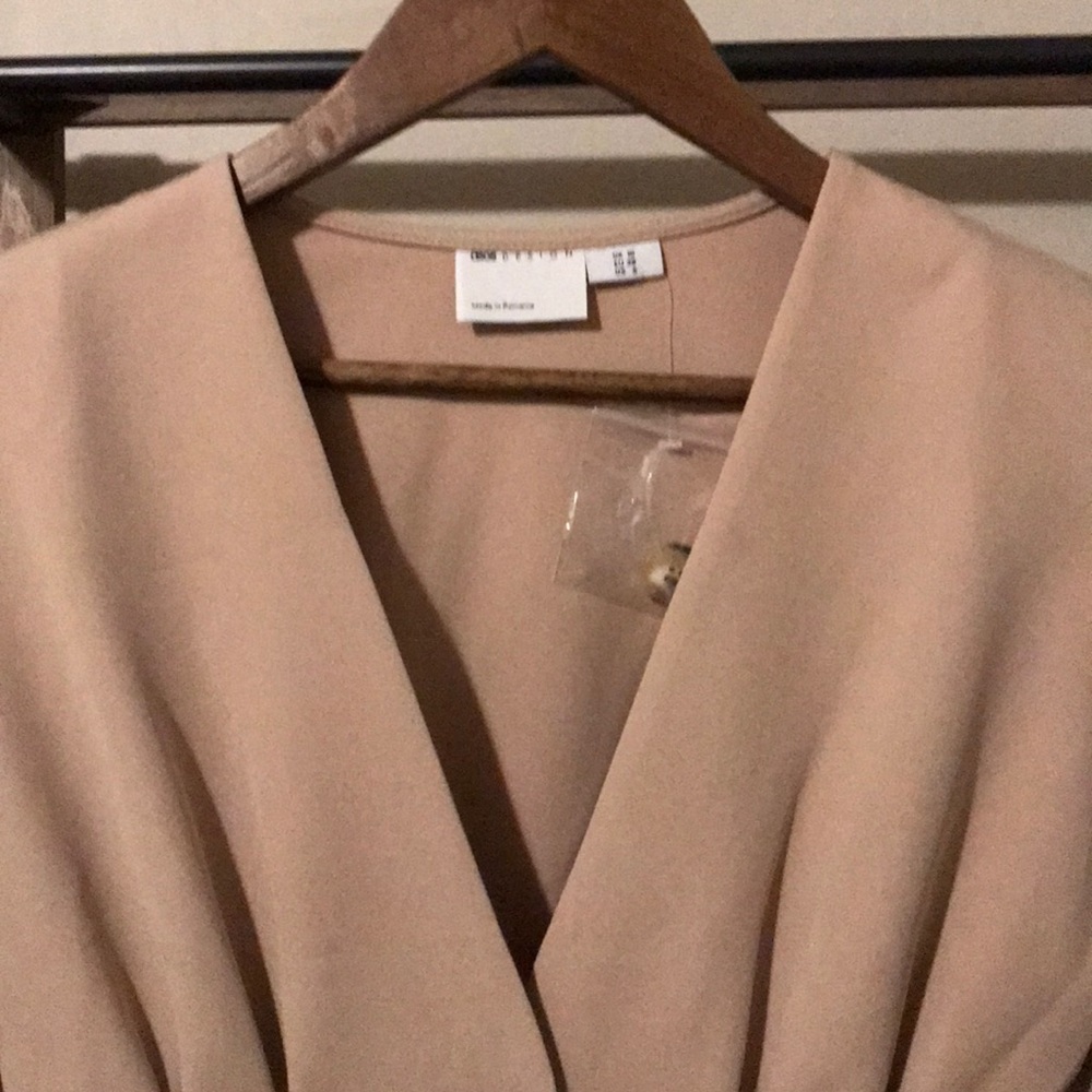 ASOS DESIGN Mini Dress Soft Camel Size 6 - Picture 6 of 12